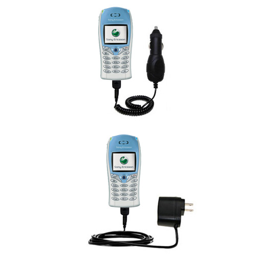 Car & Home Charger Kit compatible with the Sony Ericsson T68ie