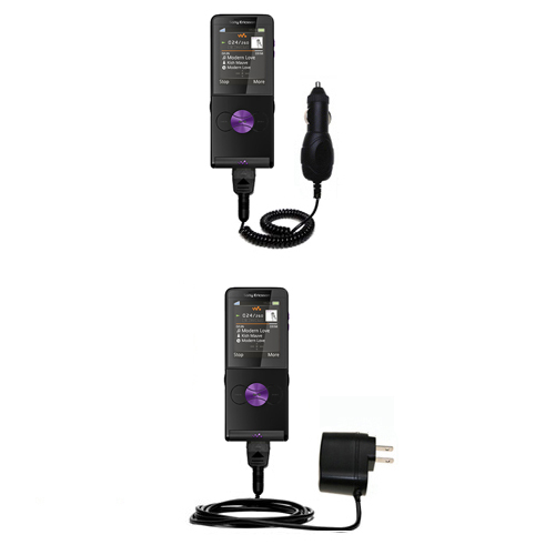Car & Home Charger Kit compatible with the Sony Ericsson W350a