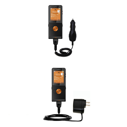 Car & Home Charger Kit compatible with the Sony Ericsson W350i
