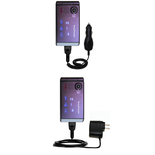 Car & Home Charger Kit compatible with the Sony Ericsson w380a