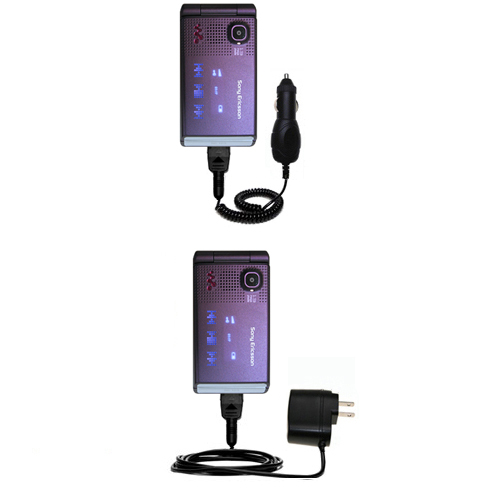 Car & Home Charger Kit compatible with the Sony Ericsson w380i