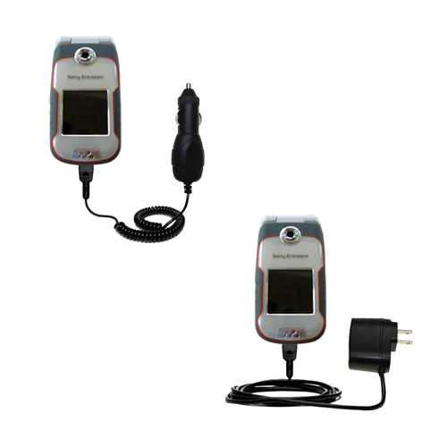 Car & Home Charger Kit compatible with the Sony Ericsson W710