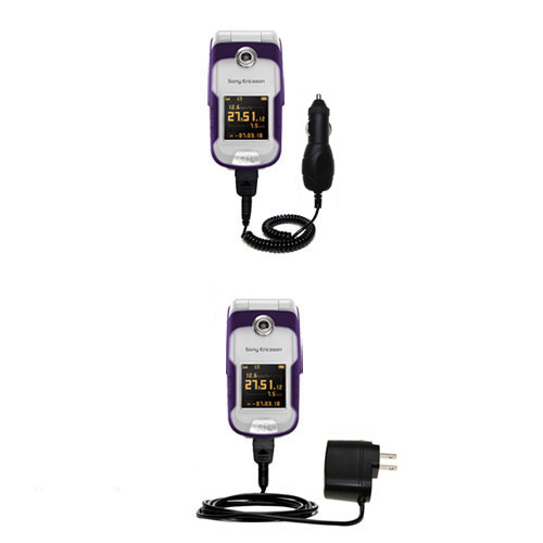 Car & Home Charger Kit compatible with the Sony Ericsson W710i