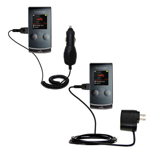 Car & Home Charger Kit compatible with the Sony Ericsson W980
