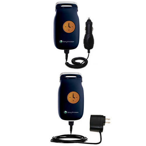 Car & Home Charger Kit compatible with the Sony Ericsson Z200