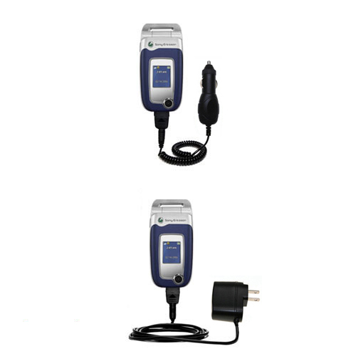 Car & Home Charger Kit compatible with the Sony Ericsson Z525a