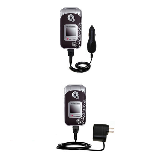 Car & Home Charger Kit compatible with the Sony Ericsson Z530i