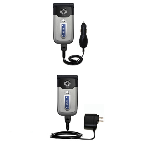 Car & Home Charger Kit compatible with the Sony Ericsson z550a