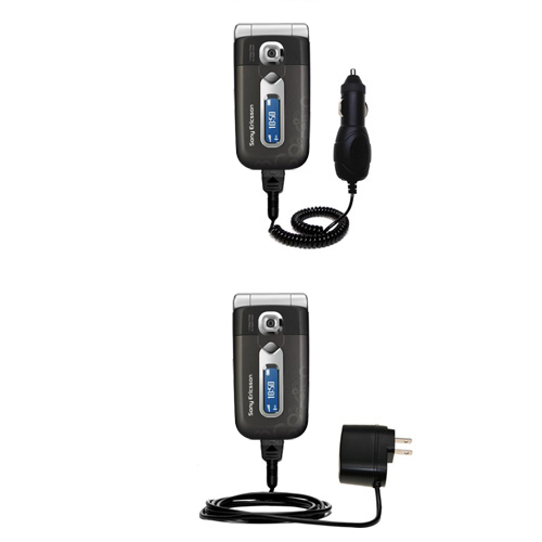 Car & Home Charger Kit compatible with the Sony Ericsson z558c