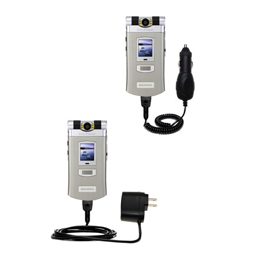 Car & Home Charger Kit compatible with the Sony Ericsson Z800i