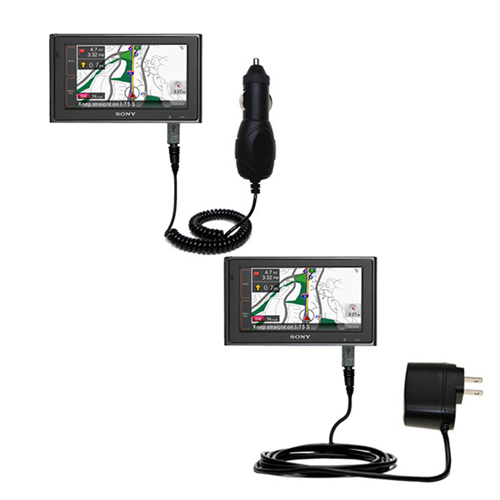Car & Home Charger Kit compatible with the Sony NV-U94T