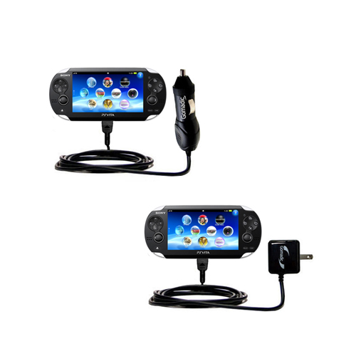 Car & Home Charger Kit compatible with the Sony Playstation Vita
