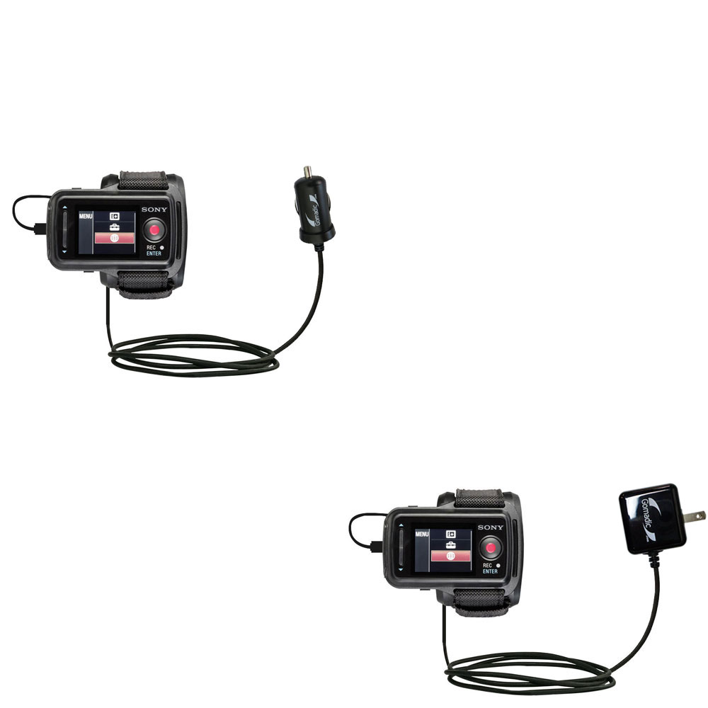 Car & Home Charger Kit compatible with the Sony RM-LVR2