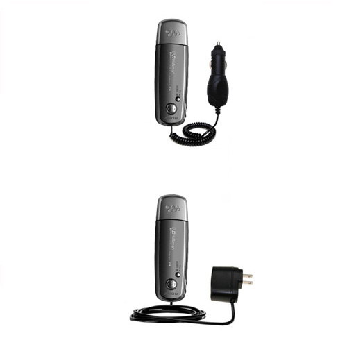 Car & Home Charger Kit compatible with the Sony Walkman NW-E002