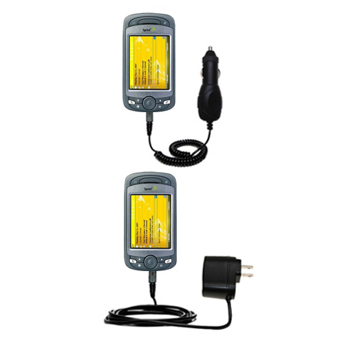Car & Home Charger Kit compatible with the Sprint PPC-6800