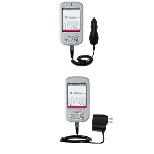 Car & Home Charger Kit compatible with the T-Mobile MDA Pro