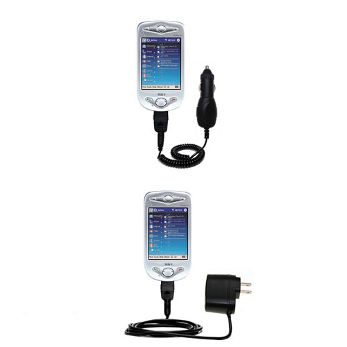 Car & Home Charger Kit compatible with the T-Mobile MDA II