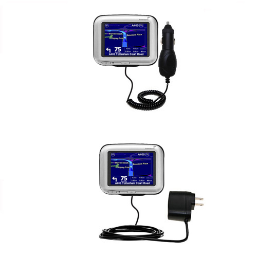 Car & Home Charger Kit compatible with the TomTom Go 700