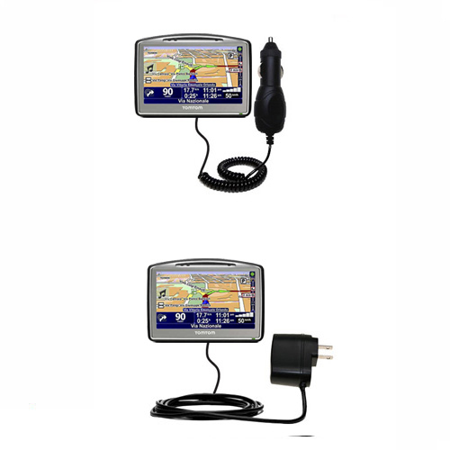 Car & Home Charger Kit compatible with the TomTom Go 720