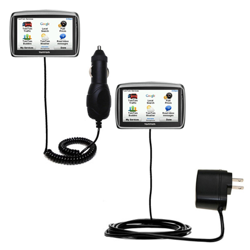 Car & Home Charger Kit compatible with the TomTom GO 740