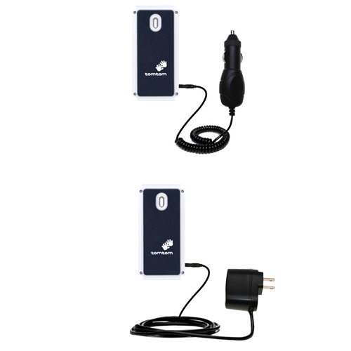 Car & Home Charger Kit compatible with the TomTom Mobile 5