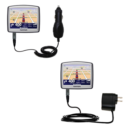Car & Home Charger Kit compatible with the TomTom ONE 130