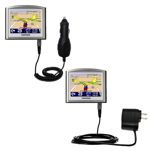 Car & Home Charger Kit compatible with the TomTom ONE 3rd
