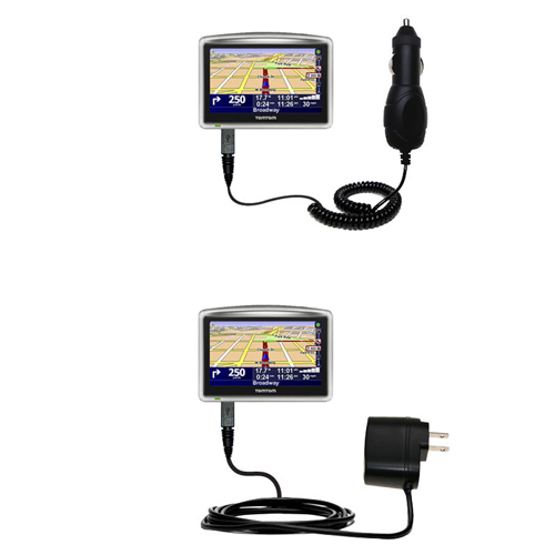 Car & Home Charger Kit compatible with the TomTom XL 330