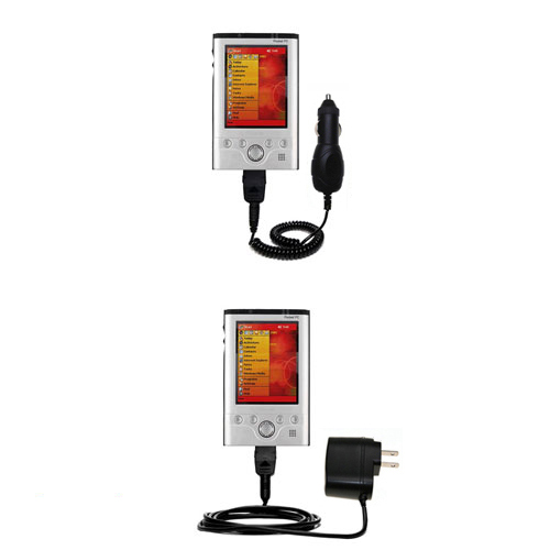 Car & Home Charger Kit compatible with the Toshiba e740
