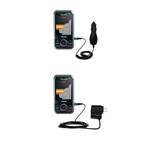 Car & Home Charger Kit compatible with the Toshiba G500
