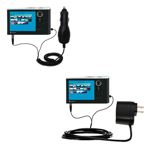 Car & Home Charger Kit compatible with the Toshiba Gigabeat S MEV30K