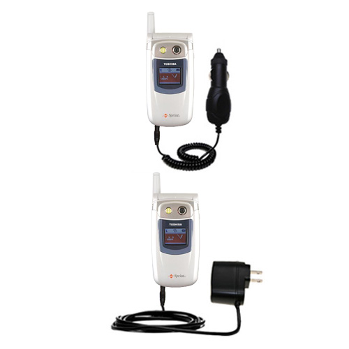 Car & Home Charger Kit compatible with the Toshiba VM 4050