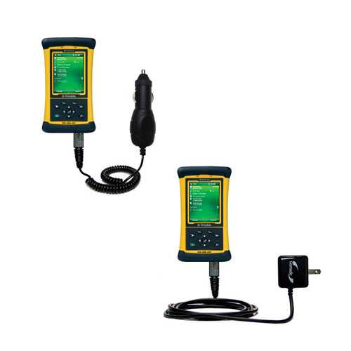 Car & Home Charger Kit compatible with the Trimble Nomad 800 Series