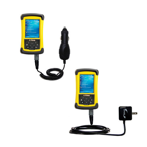 Car & Home Charger Kit compatible with the Trimble Recon 400 Series