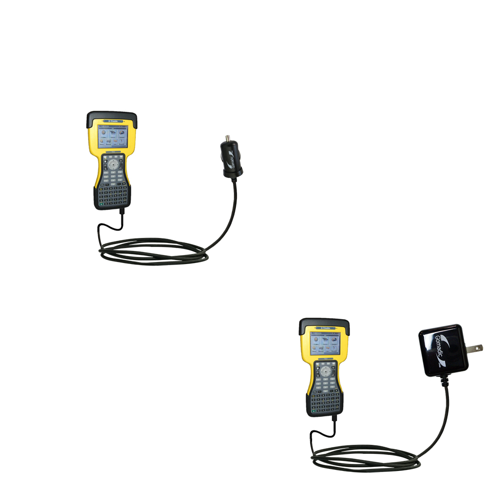 Car & Home Charger Kit compatible with the Trimble TSC2