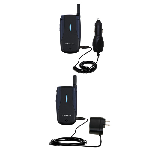 Car & Home Charger Kit compatible with the UTStarcom CDM 120
