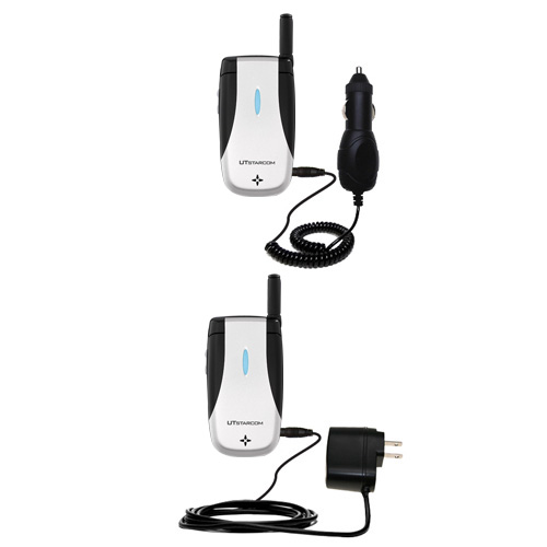 Car & Home Charger Kit compatible with the UTStarcom CDM 7025