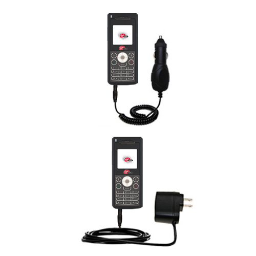 Car & Home Charger Kit compatible with the UTStarcom PCS 1400