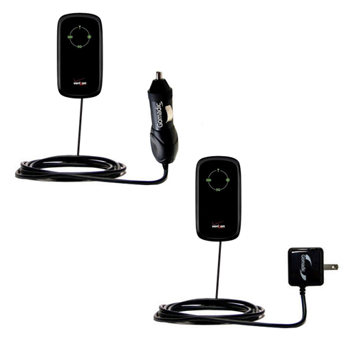 Car & Home Charger Kit compatible with the Verizon Fivespot 3G Mobile Hotspot