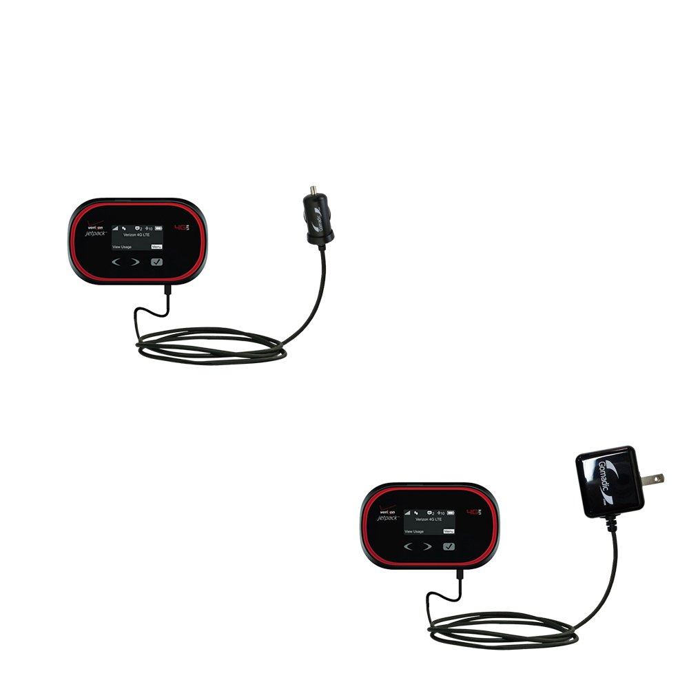 Car & Home Charger Kit compatible with the Verizon Jetpack