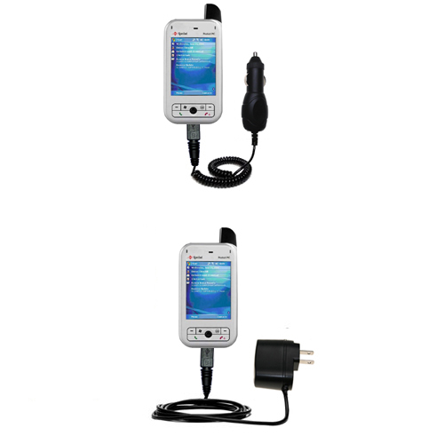 Car & Home Charger Kit compatible with the Verizon PPC 6700