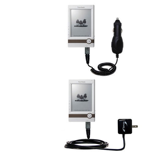 Car & Home Charger Kit compatible with the ViewSonic VEB612