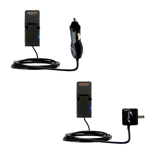 Car & Home Charger Kit compatible with the Wowwee Cinemin Stick
