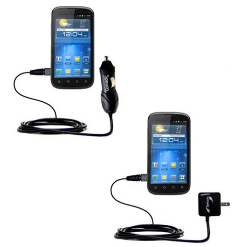 Car & Home Charger Kit compatible with the ZTE Mimosa X