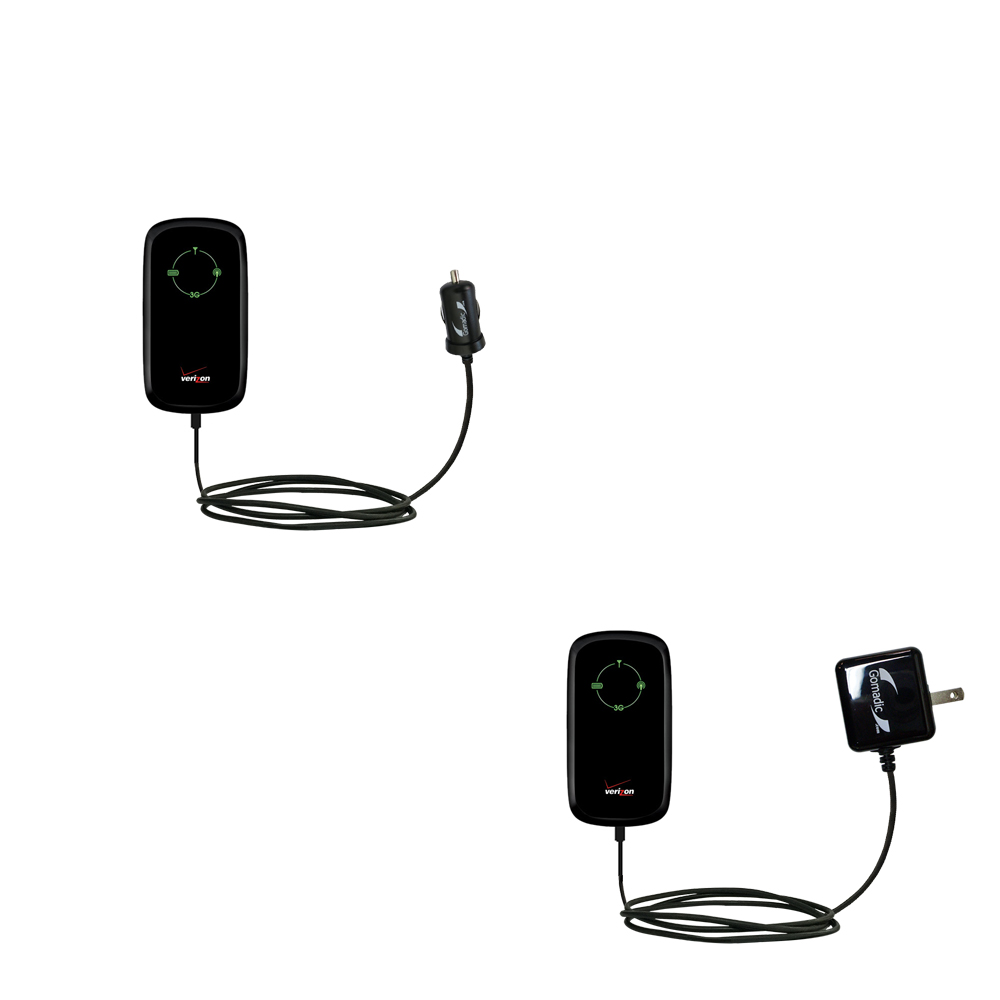 Car & Home Charger Kit compatible with the ZTE Mobile Hotspot