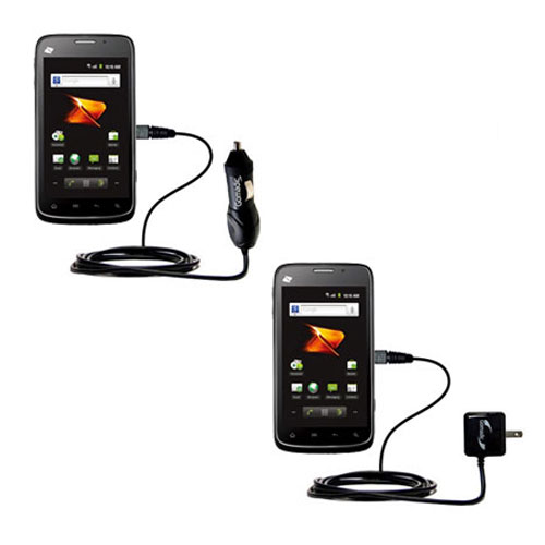 Car & Home Charger Kit compatible with the ZTE Warp / N860