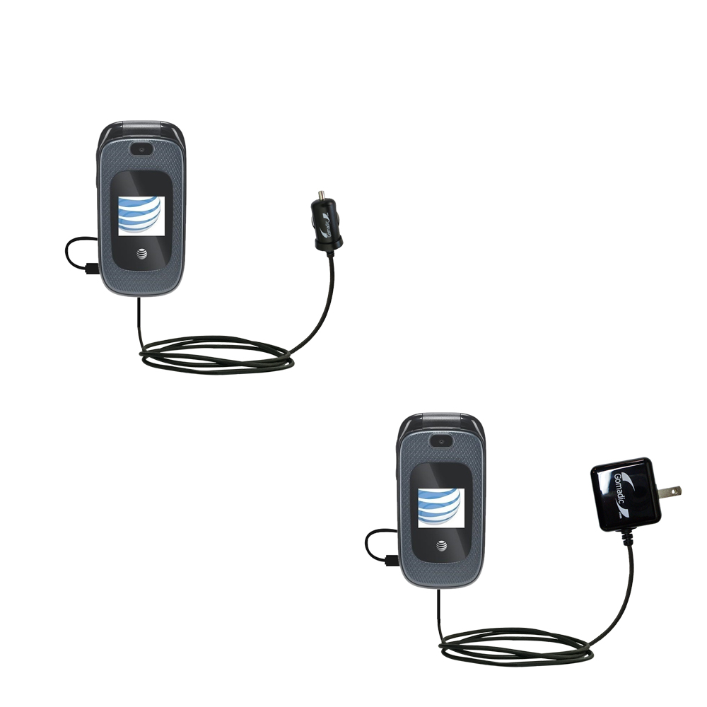 Car & Home Charger Kit compatible with the ZTE Z222