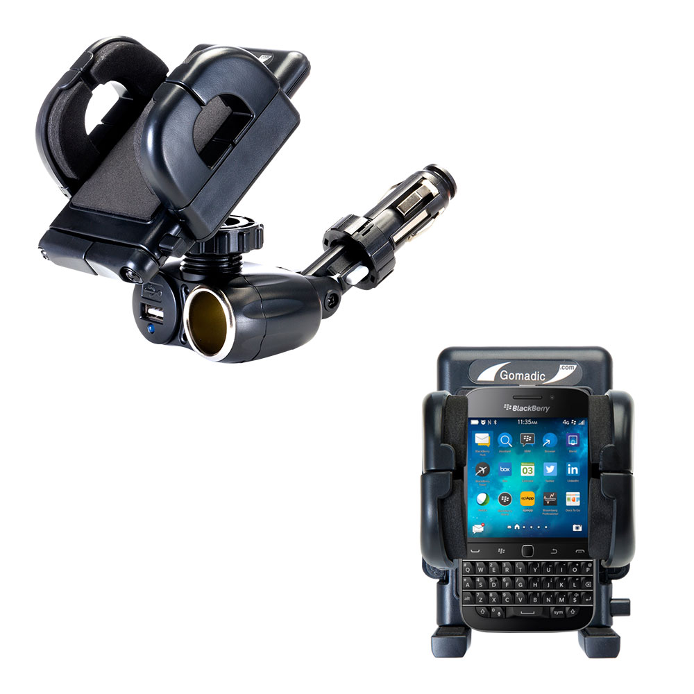 Cigarette Lighter Car Auto Holder Mount compatible with the Blackberry Classic