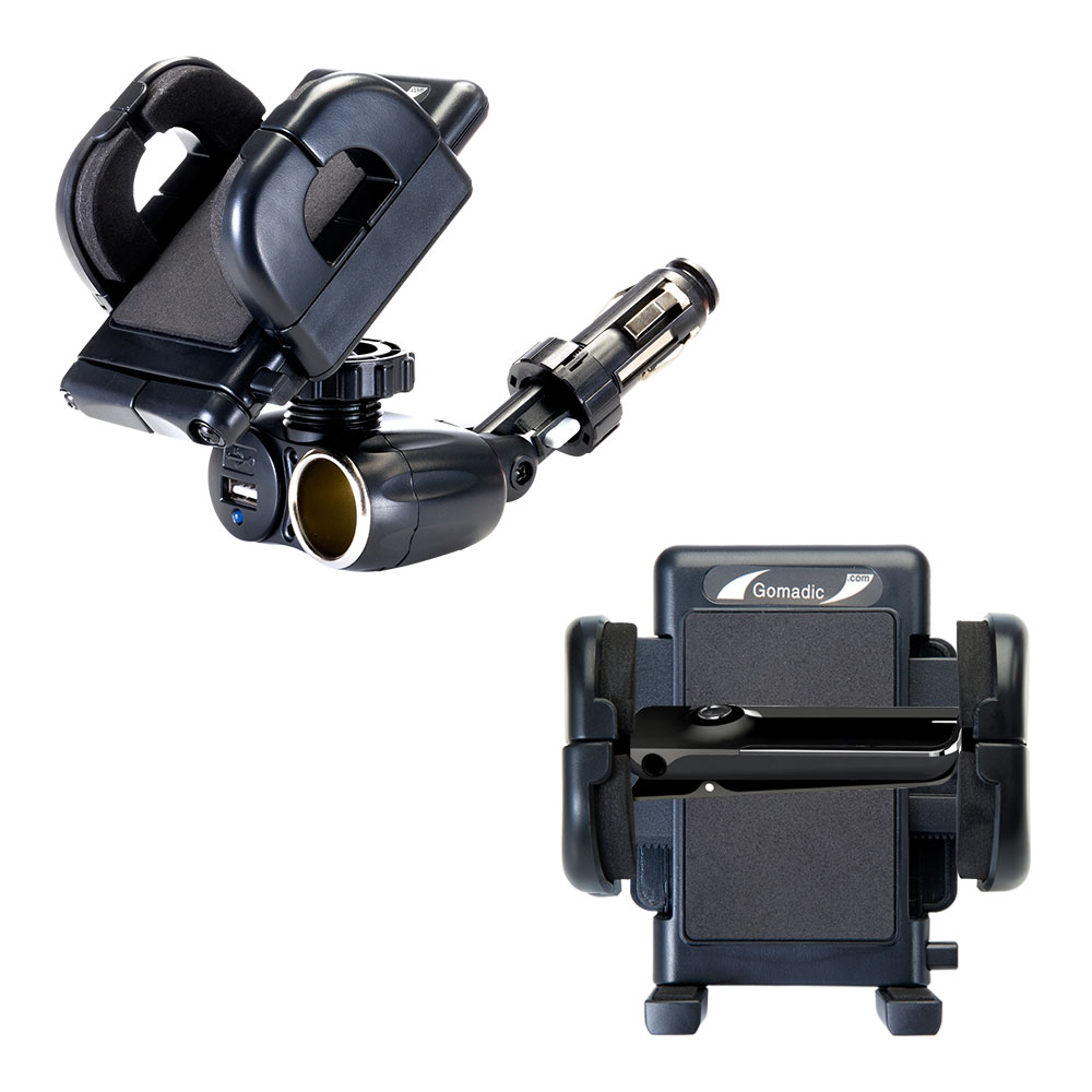 Cigarette Lighter Car Auto Holder Mount compatible with the Coby MP550