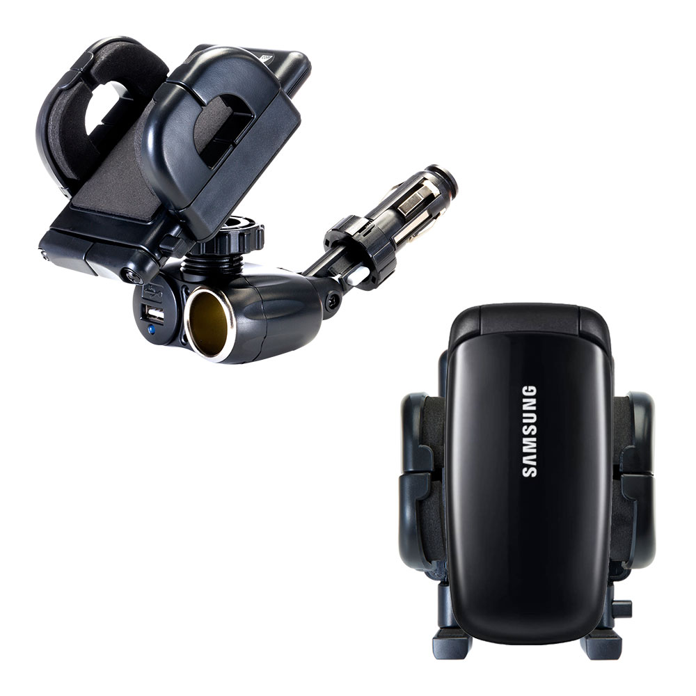 Cigarette Lighter Car Auto Holder Mount compatible with the Samsung SPH-M920